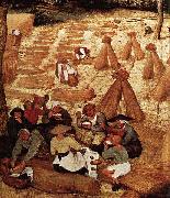 The Corn Harvest Pieter Bruegel the Elder